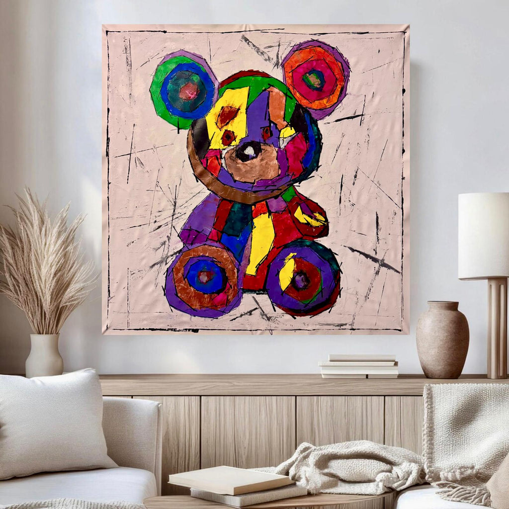 Joy of Colors: Fragmented Teddy Bear
