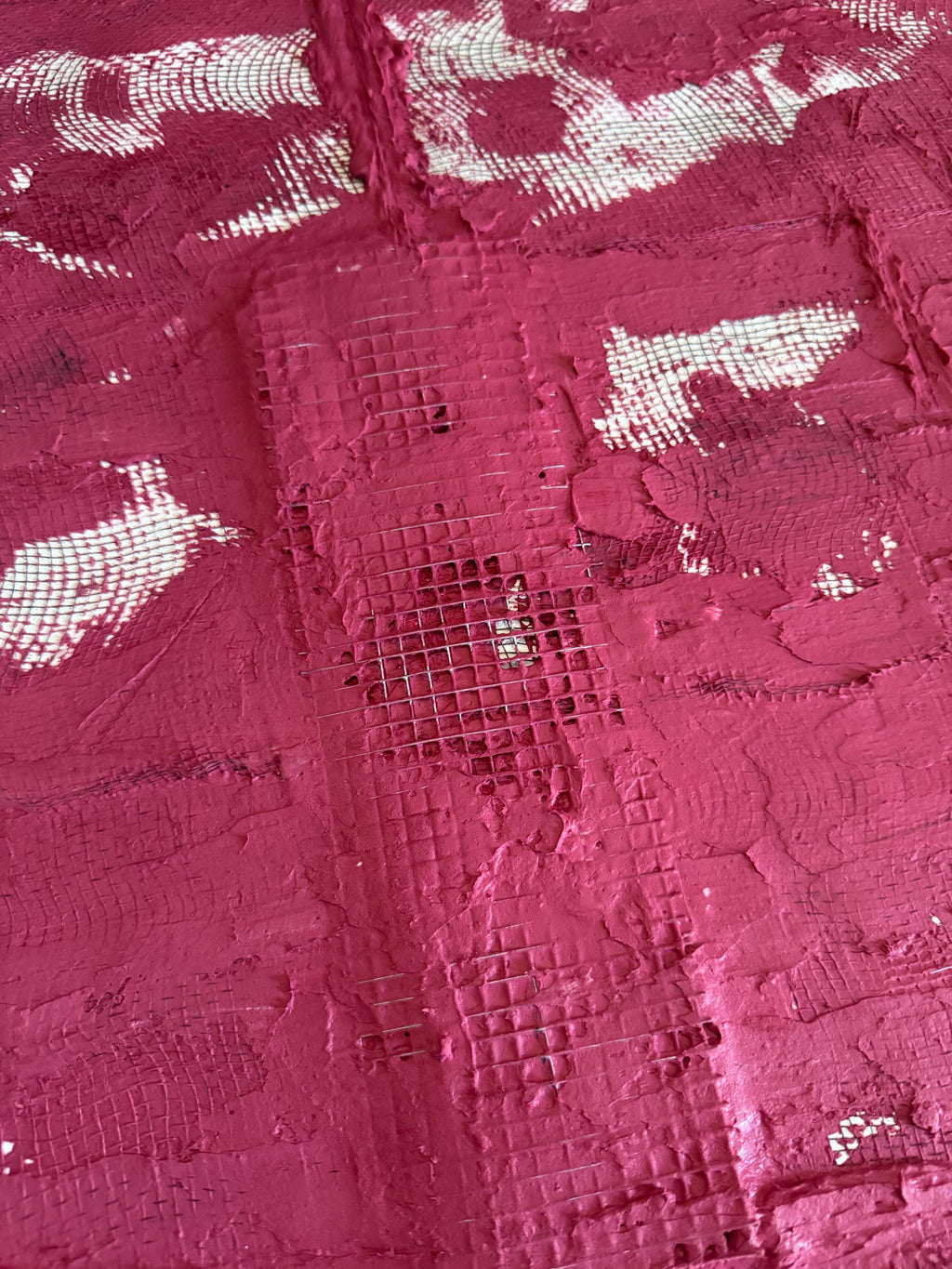 Abstract Mixed Media Texture Art, Handmade Contemporary Wall Art, Modern Minimal Relief Artwork, Unique Art Piece (24x24 inch)