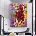 Abstract Expressionist Canvas Painting 26x36 | Original Acrylic Artwork | Palette Knife & Brush Textured Contemporary Art