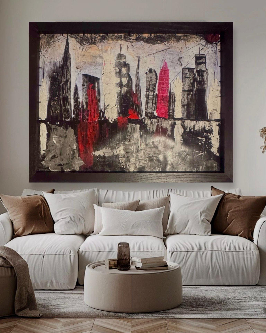 Abstract Metropolis: Order Within Disorder (24x30 inch)